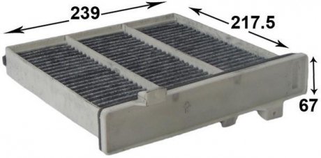 Угольный фильтр салона AC3504C