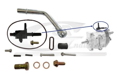 Р/к-кт паливного насосу високого тиску ТНВД Ford Mondeo, Transit 00-07 86303