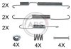 Монтажний к-кт гальмівних колодок A.B.S. A.B.S. 0009Q (фото 1)
