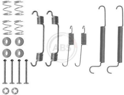 Монтажный к-кт торм. колодок OPEL ASTRA, COMBO, ZAFIRA (пр-во ABS) 0766Q