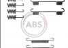 Монтажный к-кт торм. колодок MB HAND BRAKE (ABS) A.B.S. 0775Q (фото 1)