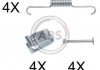 Комплектующие, стояночная тормозная система A.B.S. 0884Q (фото 1)