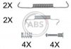 Комплектующие, стояночная тормозная система A.B.S. 0887Q (фото 1)