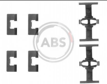 Гальмівні колодки (монтажний набір) A.B.S. 1092Q (фото 1)