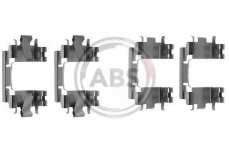 Гальмівні колодки (монтажний набір) A.B.S. 1257Q (фото 1)