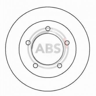 Гальмівний диск (передній) A.B.S. 15026 (фото 1)
