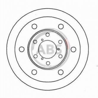 Гальмівний диск A.B.S. 15032 (фото 1)