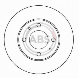 Гальмівний диск A.B.S. 15044 (фото 1)