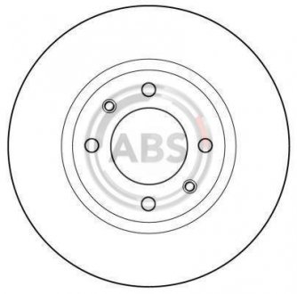 Гальмівний диск (передній) A.B.S. 15414 (фото 1)