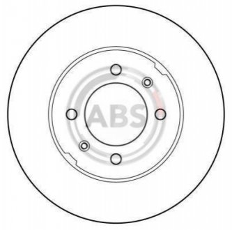 Гальмівний диск A.B.S. 15609 (фото 1)