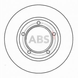 Гальмівний диск A.B.S. 15615 (фото 1)