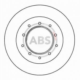 Гальмівний диск A.B.S. 15616 (фото 1)