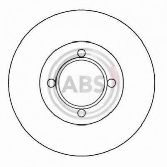 Гальмівний диск (передній) A.B.S. 15750 (фото 1)