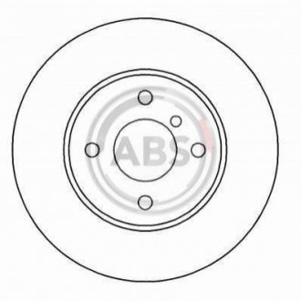 Тормозной диск (передний) A.B.S. 15766 (фото 1)