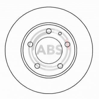 Гальмівний диск A.B.S. 15769 (фото 1)