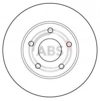 Тормозной диск (передний) A.B.S. 15788 (фото 1)