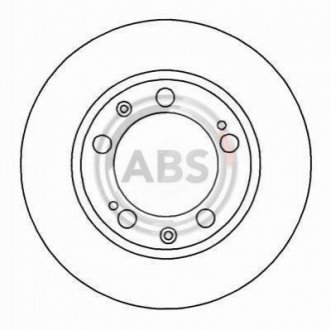 Гальмівний диск A.B.S. 15822 (фото 1)