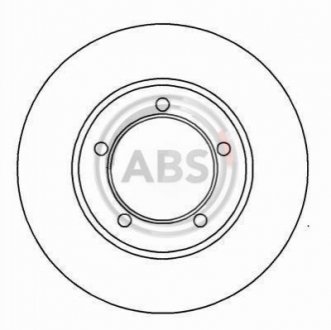 Гальмівний диск A.B.S. 15843 (фото 1)