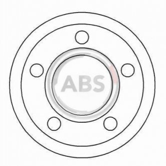Гальмівний диск A.B.S. 15892 (фото 1)