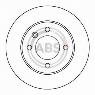 Гальмівний диск A.B.S. 15961 (фото 1)