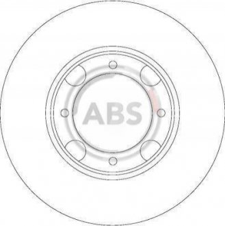 Тормозной диск (передний) A.B.S. 16047 (фото 1)