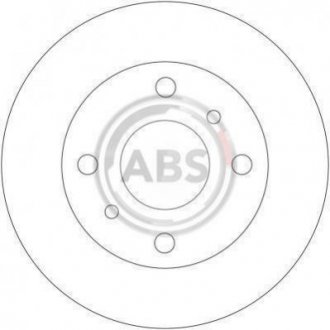 Гальмівний диск (передній) A.B.S. 16063 (фото 1)
