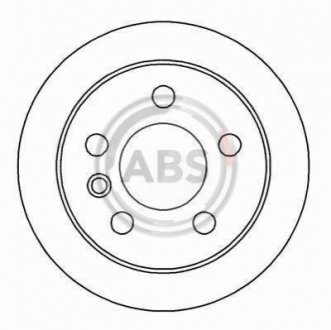 Тормозной диск (передний) A.B.S. 16082 (фото 1)