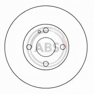 Гальмівний диск A.B.S. 16087 (фото 1)