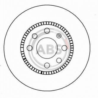 Тормозной диск (передний) A.B.S. 16093 (фото 1)