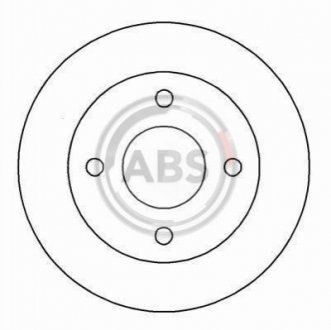 Гальмівний диск A.B.S. 16156 (фото 1)
