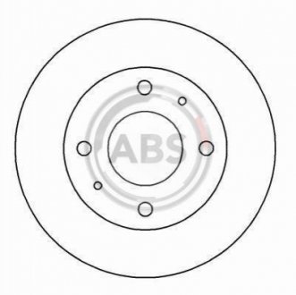Гальмівний диск A.B.S. 16194 (фото 1)