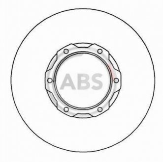 Гальмівний диск (передній) A.B.S. 16198 (фото 1)