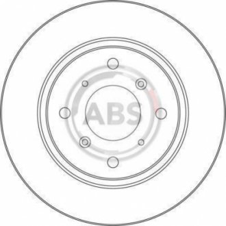 Гальмівний диск A.B.S. 16206 (фото 1)