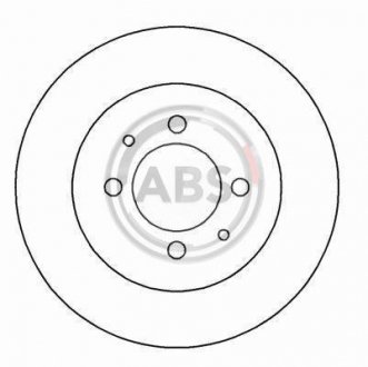 Гальмівний диск (задній) A.B.S. 16214 (фото 1)