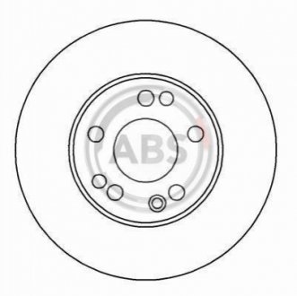 Гальмівний диск A.B.S. 16260 (фото 1)
