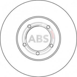 Диск гальмівний (ABS) A.B.S. 16283 (фото 1)