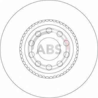 Гальмівний диск A.B.S. 16328 (фото 1)