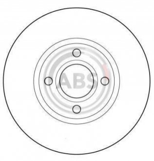 Гальмівний диск A.B.S. 16371 (фото 1)