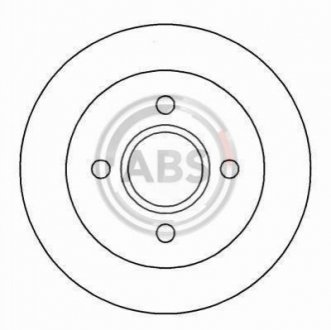 Тормозной диск (задний) A.B.S. 16375 (фото 1)