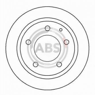 Гальмівний диск A.B.S. 16455 (фото 1)