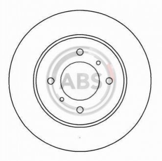 Гальмівний диск A.B.S. 16473 (фото 1)