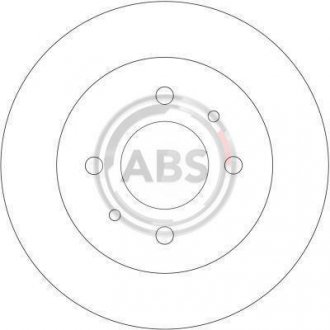 Тормозной диск (задний) A.B.S. 16476 (фото 1)