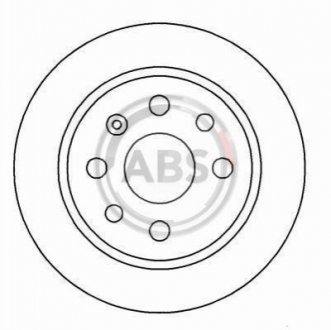 Гальмівний диск A.B.S. 16488 (фото 1)