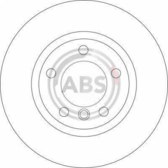 Гальмівний диск A.B.S. 16536 (фото 1)