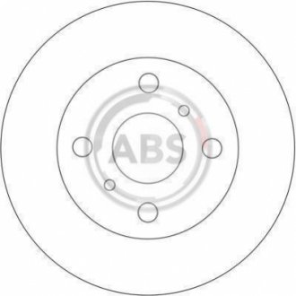 Гальмівний диск A.B.S. 16617 (фото 1)