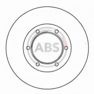 Гальмівний диск A.B.S. 16656 (фото 1)