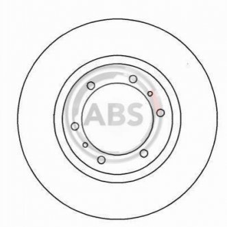 Гальмівний диск A.B.S. 16671 (фото 1)