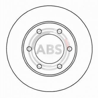 Гальмівний диск A.B.S. 16897 (фото 1)