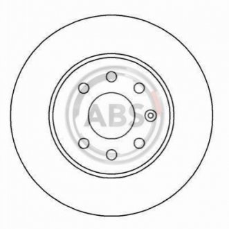 Тормозной диск (передний) A.B.S. 16927 (фото 1)