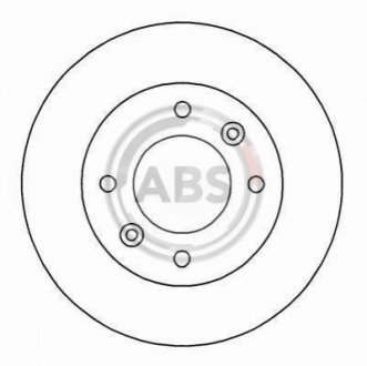 Гальмівний диск A.B.S. 16936 (фото 1)